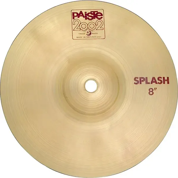 Тарелка барабанная Paiste 8" 2002 Splash