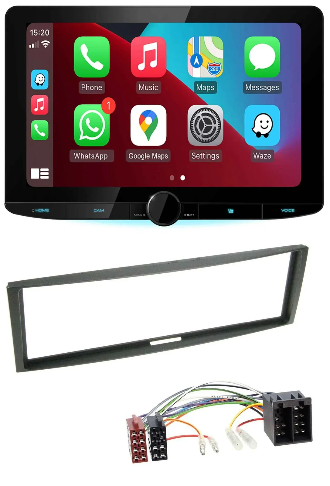 Kenwood MP3 USB DAB Bluetooth Autoradio für Renault Megane Megane Scenic Modus C