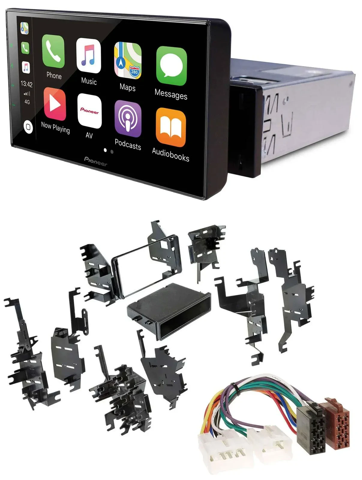 Pioneer Bluetooth MP3 DAB USB Autoradio für Toyota Highlander Matrix RAV 4