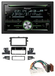 Pioneer Bluetooth MP3 DAB 2DIN USB CD Autoradio für Toyota Corolla 2009-2013 sil