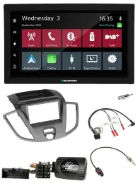 Blaupunkt DAB Bluetooth USB Lenkrad 2DIN Autoradio für Ford Transit V363 2014-20