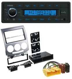 VDO AUX Bluetooth USB MP3 Autoradio für Mazda 5 (2005-2010)