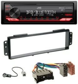 JVC Bluetooth USB DAB MP3 Autoradio für Kia Picanto (2008-2011)