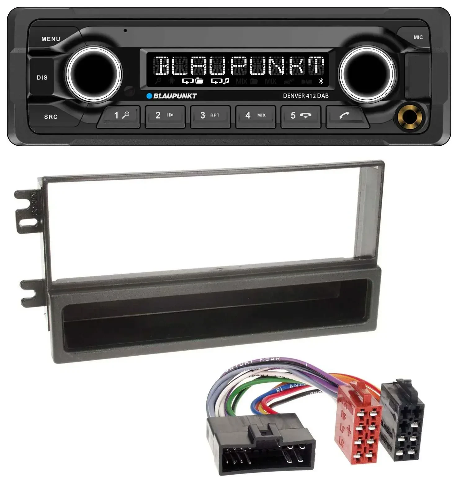 Blaupunkt Bluetooth DAB MP3 USB Autoradio für Kia Sportage I (2000-2005)
