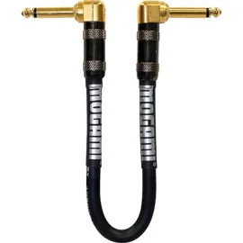 Mogami Platinum Guitar 18" 90 deg. To 90 deg. Ultra Premium Pedal Patch Cable