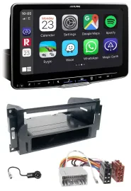 Alpine Bluetooth MP3 USB DAB Autoradio für Chrysler PT Cruiser 300C Dodge Jeep C