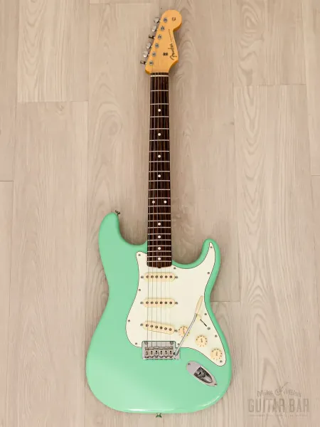 Электрогитара Fender Hybrid 60s Stratocaster SSS Surf Green w/gigbag Japan 2020