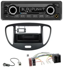 Blaupunkt Bluetooth DAB MP3 USB Autoradio für Hyundai i10 (2008-2013) schwarz