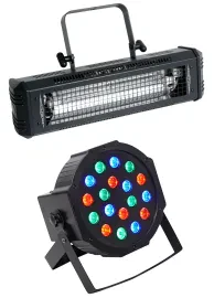 Комплект светового оборудования American DJ MEGA FLASH DMX+RockPAR50