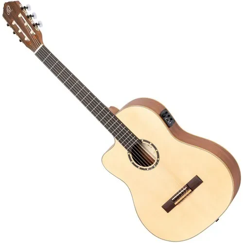 Б/У Электроакустическая гитара Ortega RCE125SN-L 4/4 Thinbody леворукая с чехлом