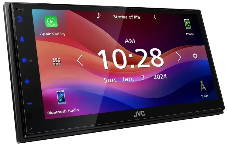Автомагнитола JVC KW-M695BW мультимедийная (без CD)