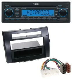 Автомагнитола для Toyota Corolla Verso (2004–2009) VDO 1 DIN, CD, USB, AUX, чёрная