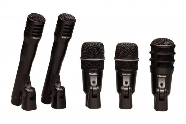 Набор инструментальных микрофонов для барабанов Superlux DRKA3C2