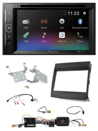 Pioneer Bluetooth Lenkrad USB 2DIN DAB DVD Autoradio für Porsche Cayenne 2011-20