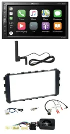 Pioneer USB 2DIN Bluetooth DAB Lenkrad Autoradio für Toyota Yaris 06-11 OEM-Navi