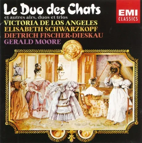 ELIZABETH SCHWARZKOPF / VICTORIA LOS ANGELES / DIETRICH FISCHER-DIESKAU - Le Duo Des Chats - Victoria De Los Angeles, Elisabeth Schwarzkopf, Dietrich Fischer-Dieskau, Gerald (CD)