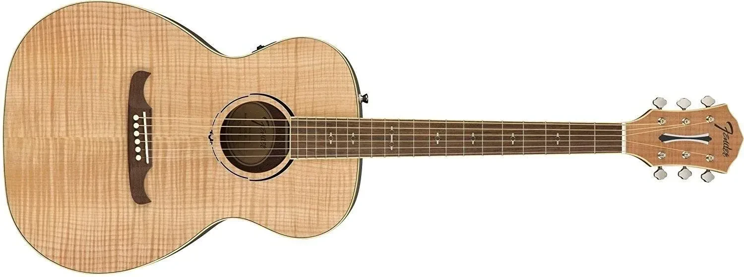 Fender FA-235E Natural Finish Concert Size Acoustic Electric Guitar - DEMO