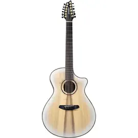 Электроакустическая гитара Breedlove Oregon Concerto 12-String LE Acoustic-Electric Guitar White Sand