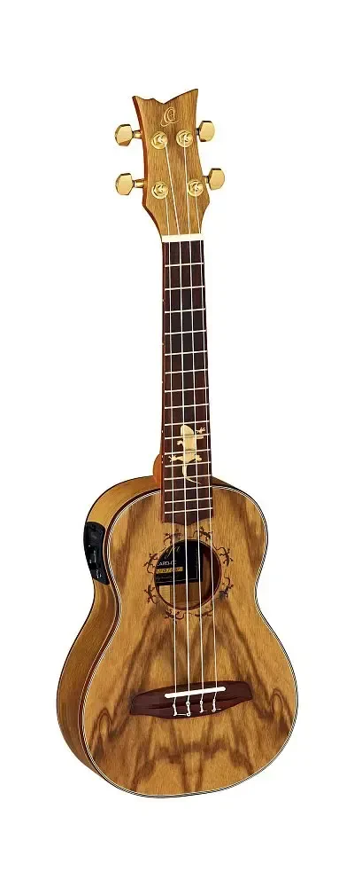 Укулеле Ortega LIZARD-CC-GB Lizard Series Natural с чехлом