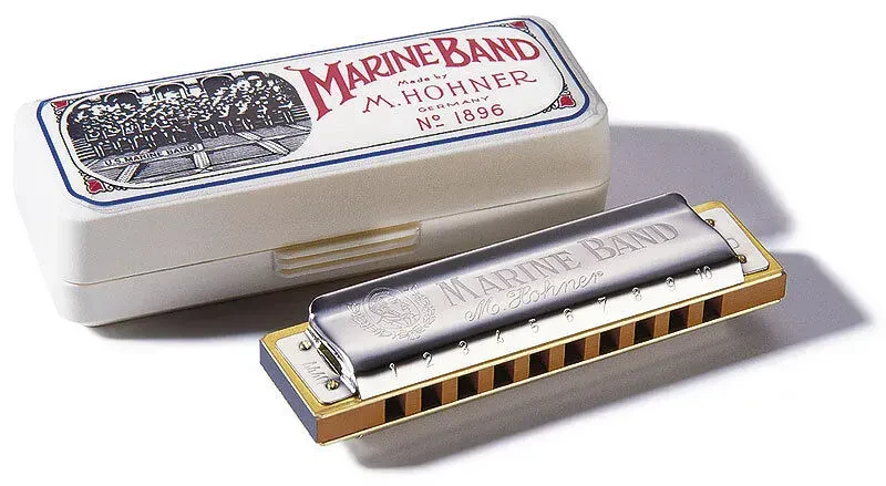Губная гармошка Hohner Marine Band Classic, 20 голосов, тональность C