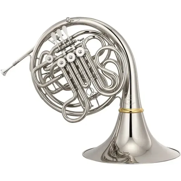 Yamaha YHR-672ND Series Professional Double Horn w/Detachable Bell Nickel Silver