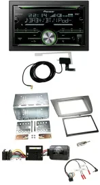 Автомагнитола для Seat Altea/Altea XL/Toledo Pioneer 2DIN CD USB Bluetooth DAB