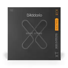 Комплект струн для электрогитары D'Addario XTE1059 XT NICKEL 10-59