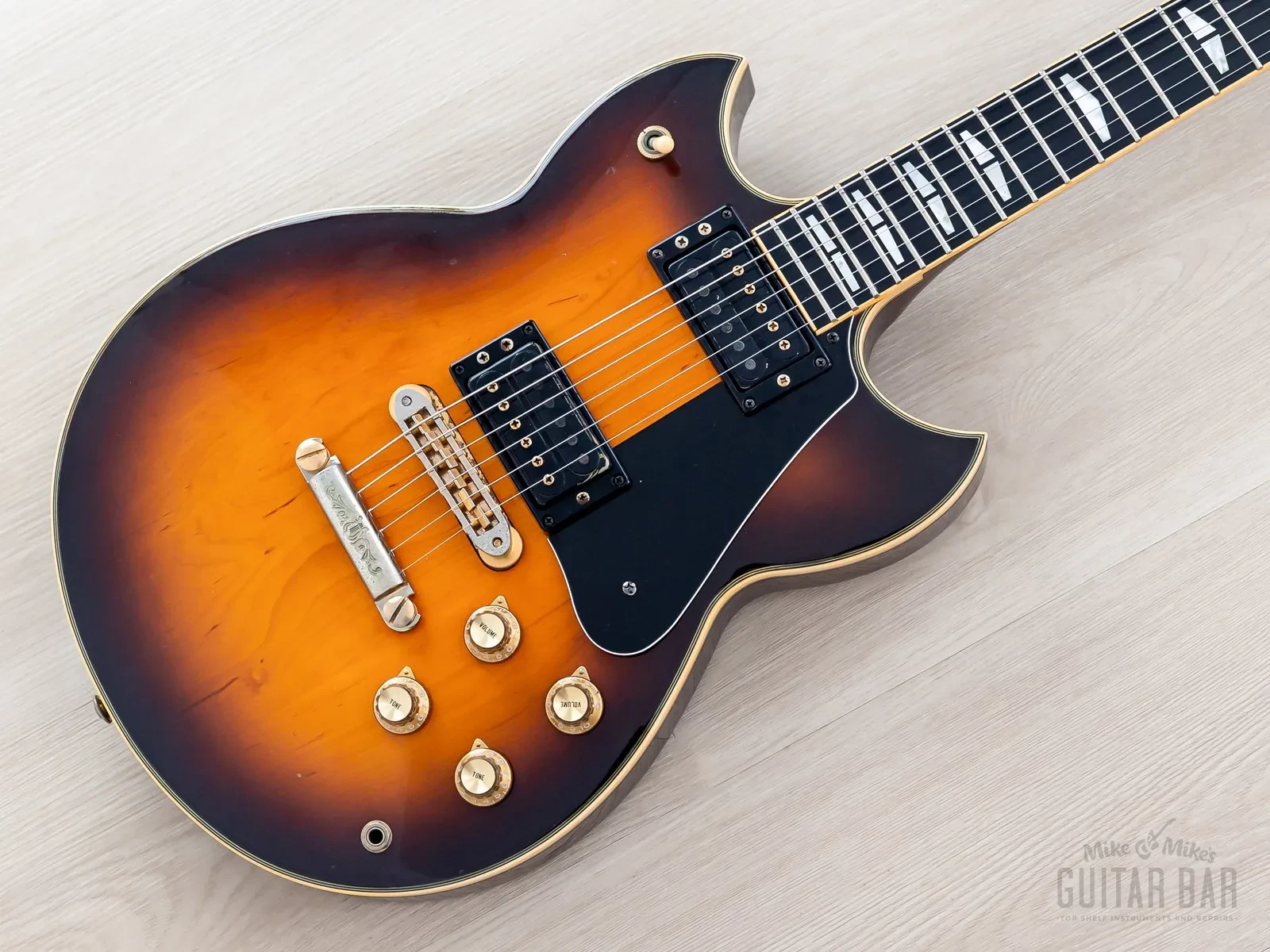 Б/У электрогитара Yamaha SG2000 1982 Brown Sunburst с кейсом
