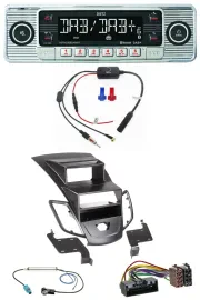 Dietz DAB USB MP3 Bluetooth Autoradio für Ford Fiesta 10-17 Display schwarz