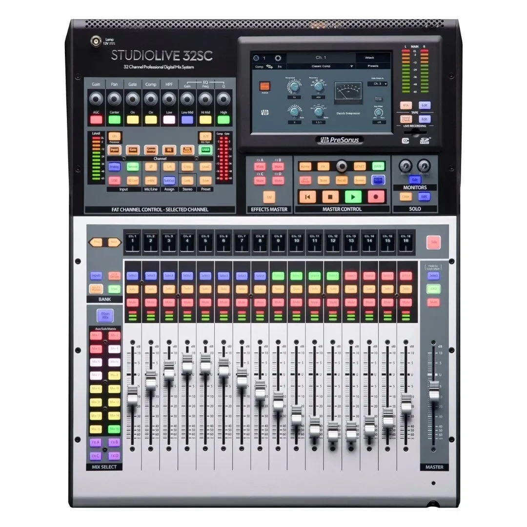 Б/У Цифровой микшер PreSonus StudioLive 32SC 32 канала, 26 шин