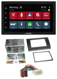 Blaupunkt MP3 Bluetooth DAB 2DIN USB Autoradio für Suzuki Swift (2005-2010)
