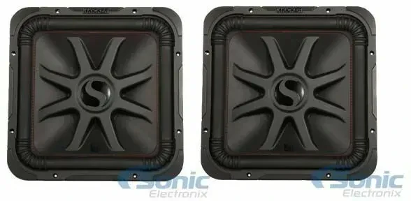 Сабвуфер пассивный для авто Kicker 45L7R154 L7R Series Solo-Baric 15" 3600W (набор, 2 шт.)