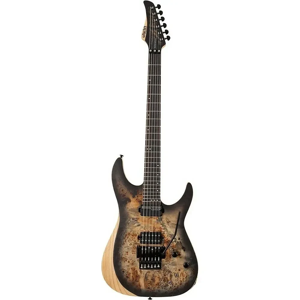 Электрогитара Schecter Reaper-6 Floyd Rose Sustainiac Charcoal Burst