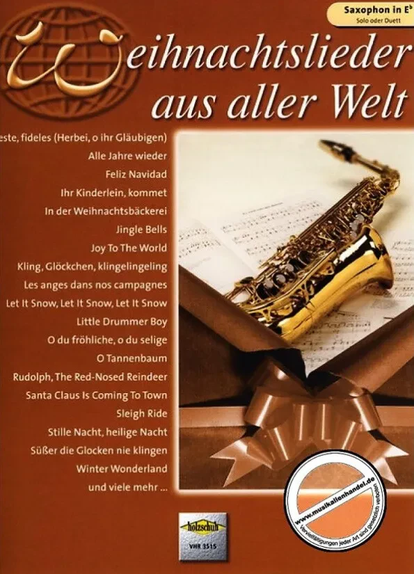 ANCORA Weihnachtslieder aus aller Welt Altsaxophon