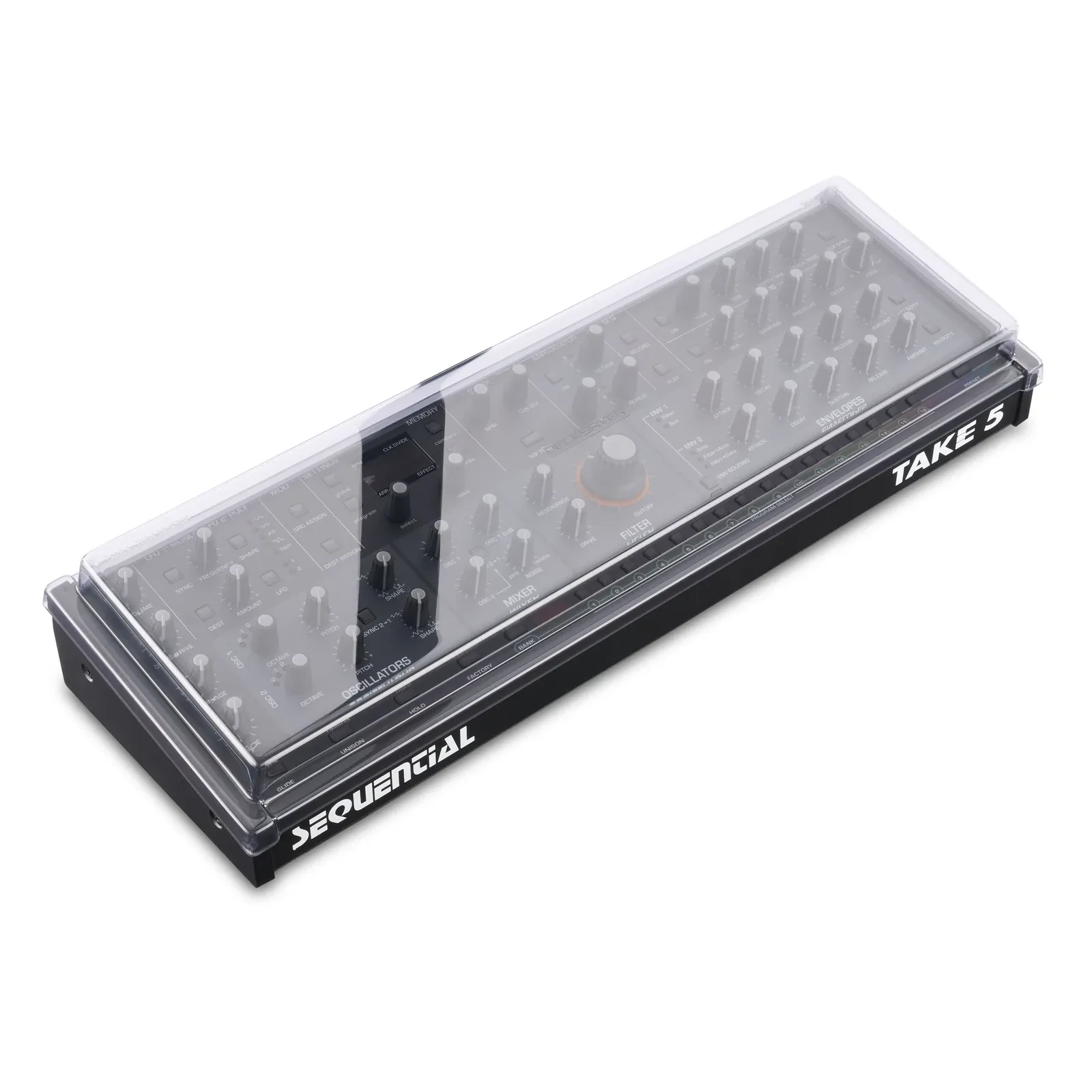 Чехол для синтезатора Decksaver для Sequential Take 5 и Oberheim TEO-5