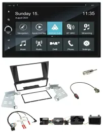 Автомагнитола Blaupunkt 2DIN, Bluetooth, USB, DAB, навигация TMC для BMW 3 Series E90/E91/E92