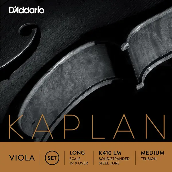 Струны для альта D'Addario Kaplan K410 LM