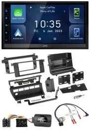JVC DAB Bluetooth Lenkrad USB 2DIN Autoradio für BMW 3er 1999-2006 5 Schalteröff