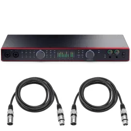 Focusrite Scarlett 18i20 4th Gen USB Audio Interface with Software Suite, Bundle