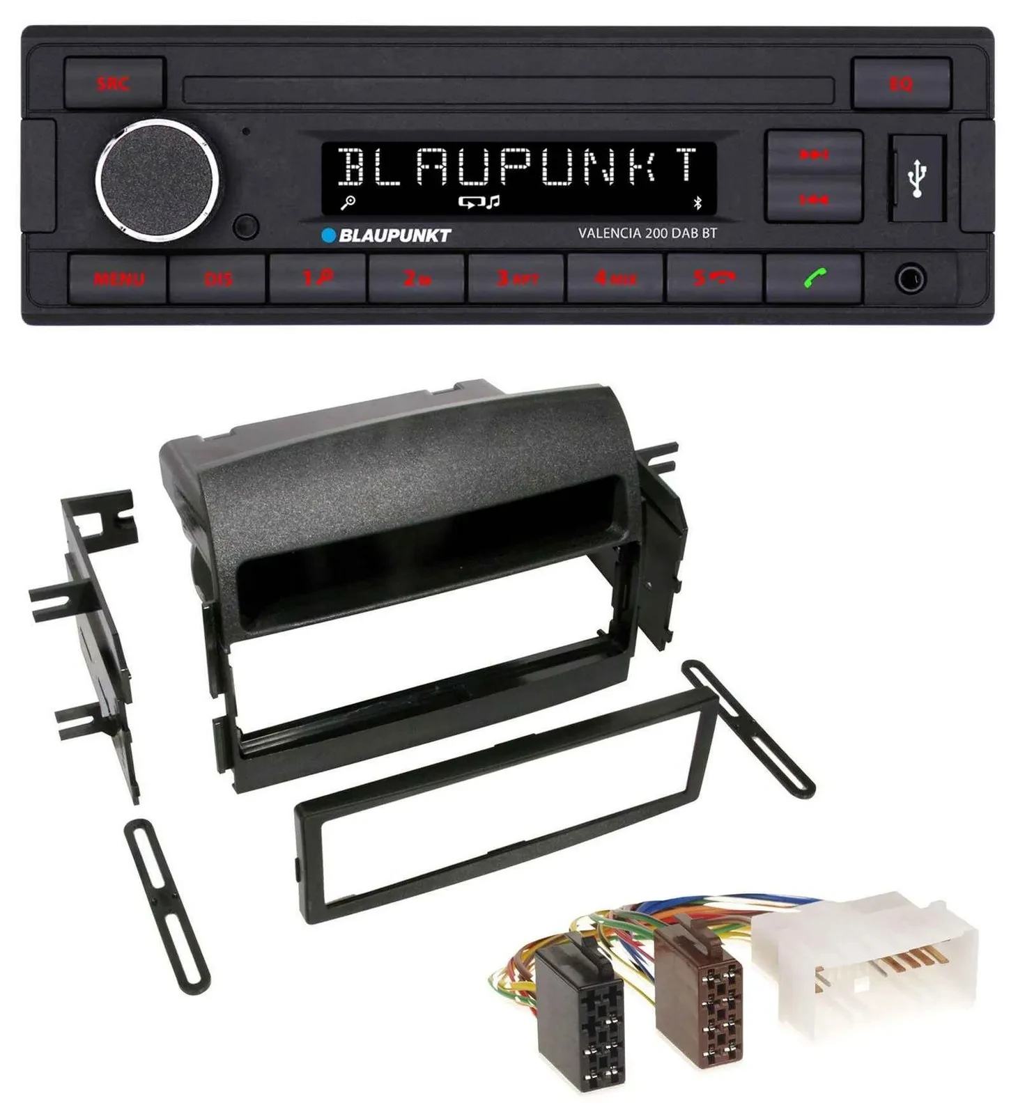 Blaupunkt DAB MP3 Bluetooth USB Autoradio für Hyundai Sonata (NF, 2005-2008)