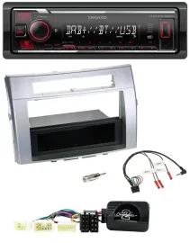 Kenwood Lenkrad Bluetooth USB DAB Autoradio für Toyota Corolla Verso 2004-2007 s