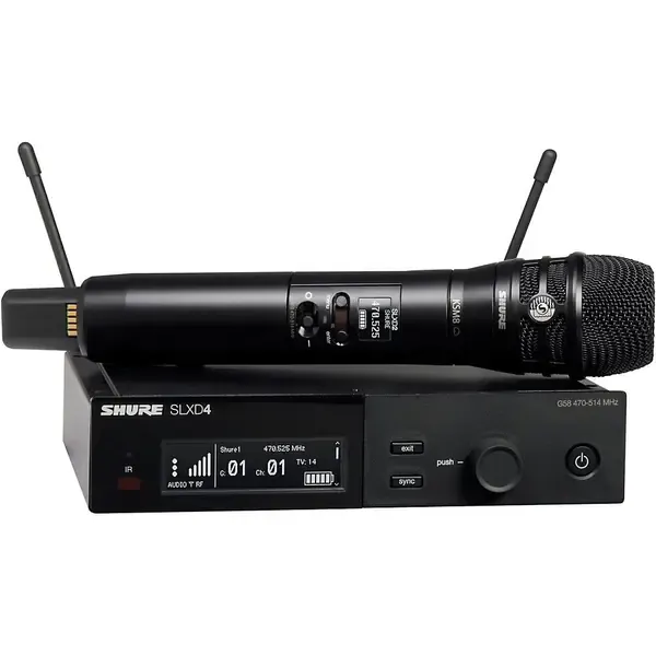 Микрофонная радиосисетма Shure SLXD24/K8B Wireless Vocal Microphone System With KSM8 Band H55