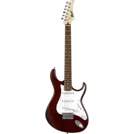 Электрогитара Cort G100 Stratocaster Open Pore Black Cherry