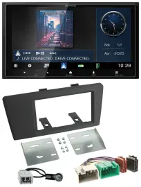 Kenwood Bluetooth 2DIN USB DAB MP3 Autoradio für Volvo S60 S70 C70 V70 00-03