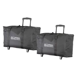 Чехол для музыкального оборудования Clutch CL-TOTE221711R с разделителем, ручкой и колесами (набор, 2 шт.)