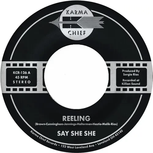 Виниловая пластинка Say She She - Reeling / Don't You Dare Stop [New 7" Vinyl]