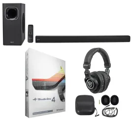 Presonus Studio One 4 Pro Upgrade from Artist/Producer+Soundbar+Headphones