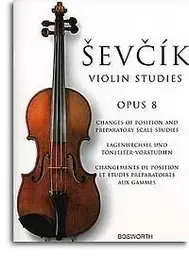 Ноты MusicSales SEVCIK VIOLIN STUDIES CHANGES OF POSITION & PREP SCALE STDS OP8 VLN BK