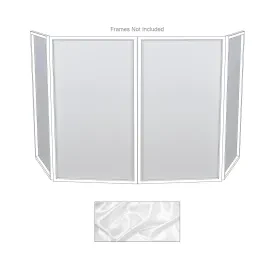 ADJ ADJ White Event Facade Replacement Scrim