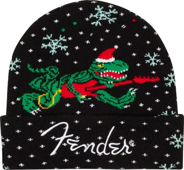 Fender Guitars 2024 Limited Edition Ugly Christmas Beanie 100% Acrylic